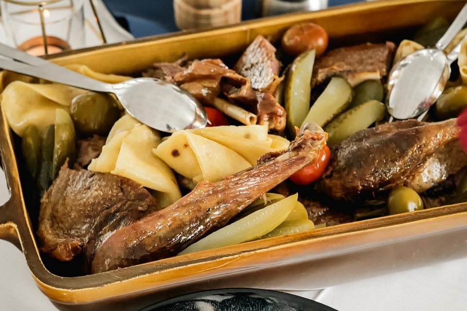 Husacie hody na lodi